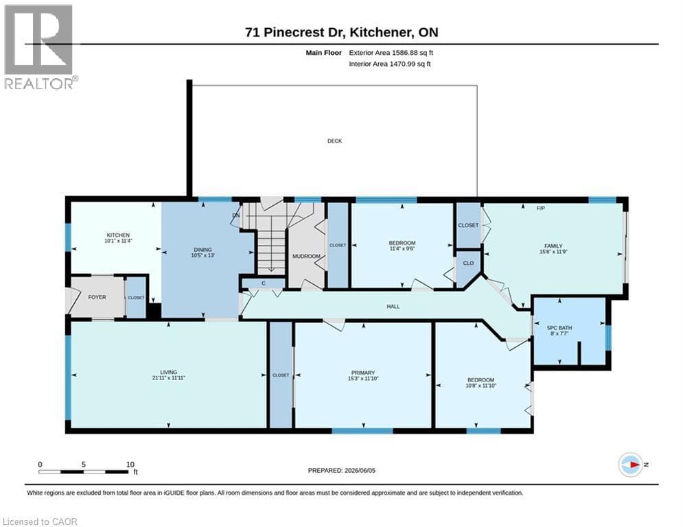 Detached for sale at 71 PINECREST Drive, Stanley Park, Kitchener, Ontario, photo 47