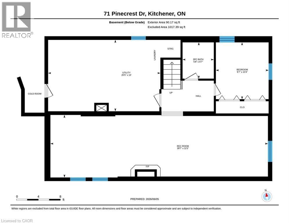 Detached for sale at 71 PINECREST Drive, Stanley Park, Kitchener, Ontario, photo 48