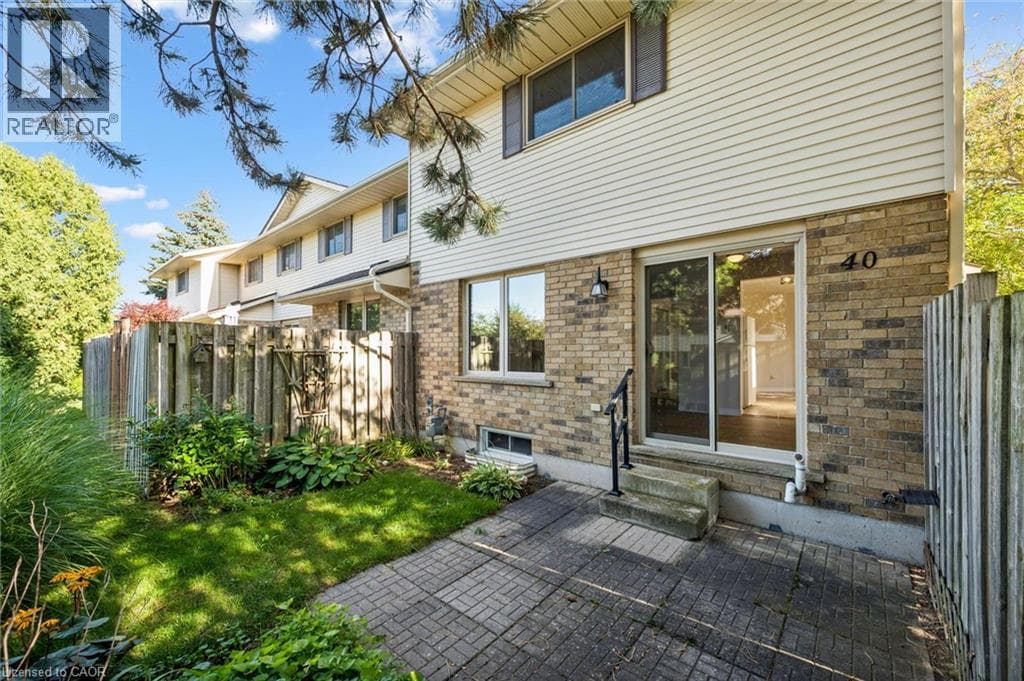 Townhouse for sale at 375 KINGSCOURT Drive Unit# 40, Foxhunt, Waterloo, Ontario, photo 45