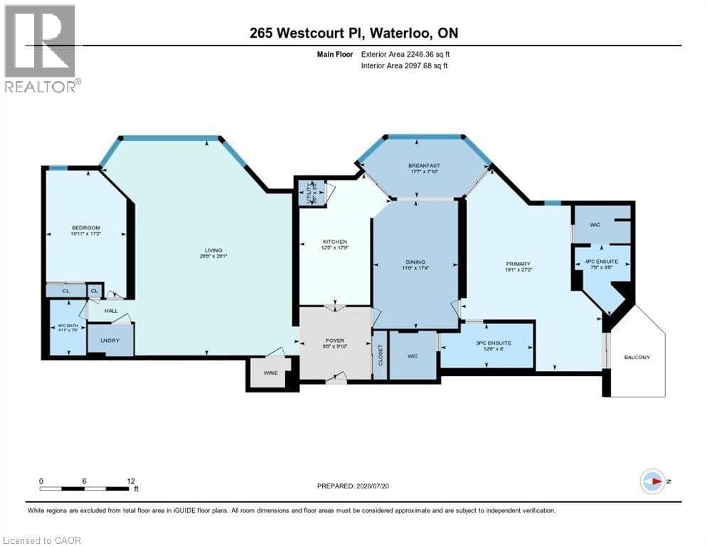 Apartment for sale at 265 WESTCOURT Place Unit# PH9, Northdale, Waterloo, Ontario, photo 50