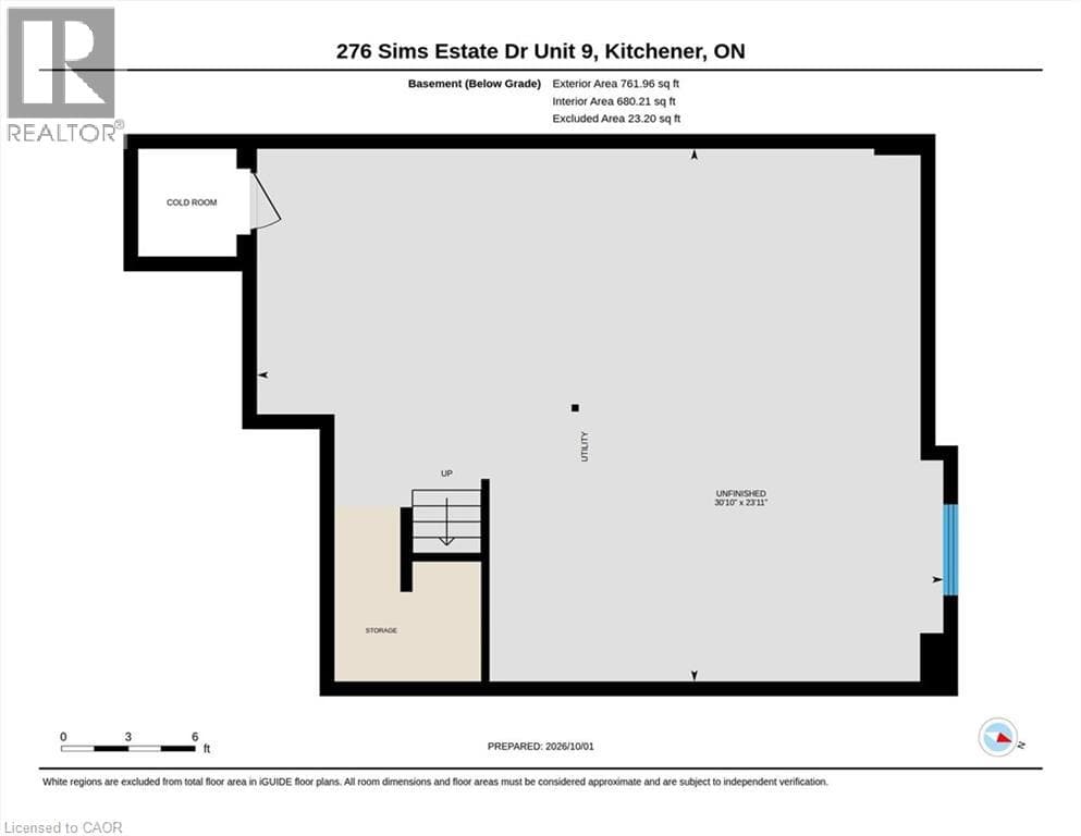 Townhouse for sale at 276 SIMS ESTATE Drive Unit# 9, Grand River South, Kitchener, Ontario, photo 35