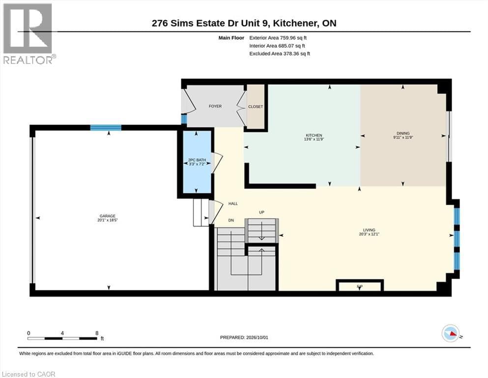 Townhouse for sale at 276 SIMS ESTATE Drive Unit# 9, Grand River South, Kitchener, Ontario, photo 33