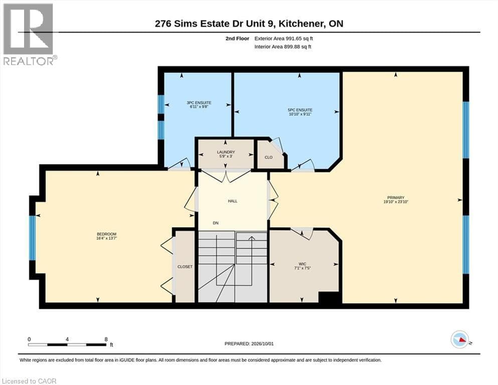 Townhouse for sale at 276 SIMS ESTATE Drive Unit# 9, Grand River South, Kitchener, Ontario, photo 34