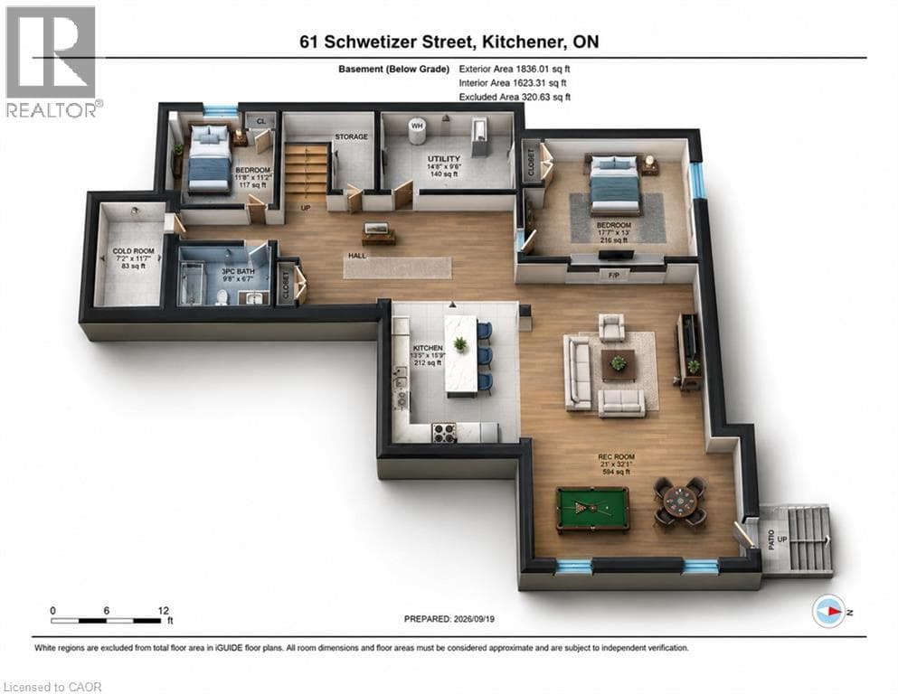 Detached for sale at 61 SCHWEITZER Street, Bridgeport East, Kitchener, Ontario, photo 32
