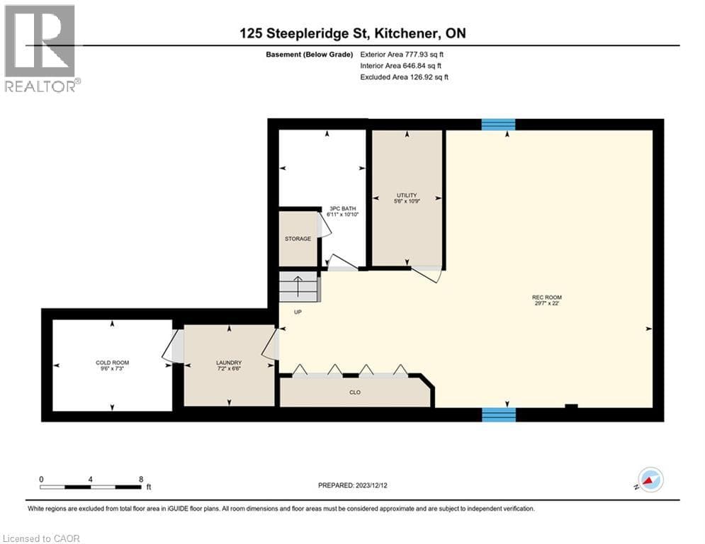 Detached for sale at 125 STEEPLERIDGE Street, Doon South, Kitchener, Ontario, photo 29