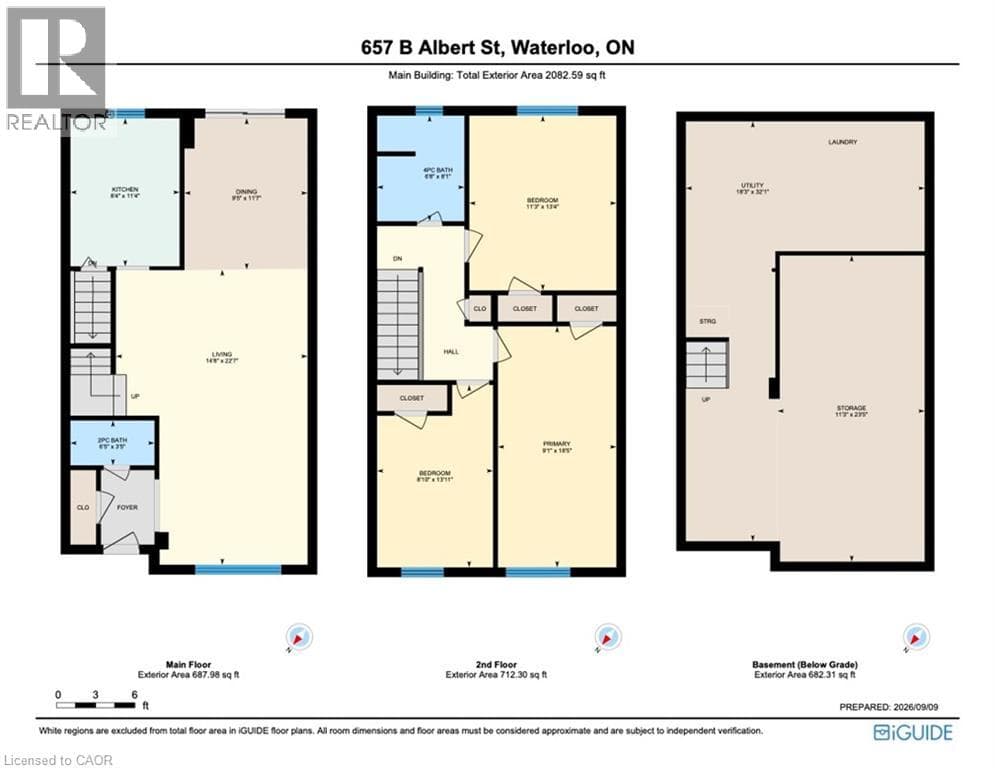 Townhouse for sale at 657 ALBERT Street Unit# B, Lakeshore South, Waterloo, Ontario, photo 45