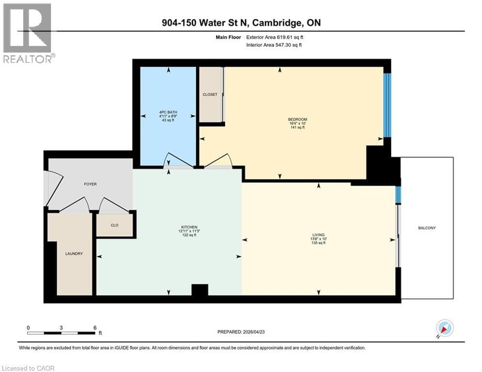 Apartment for sale at 150 WATER Street N Unit# 904, Downtown Galt, Cambridge, Ontario, photo 48