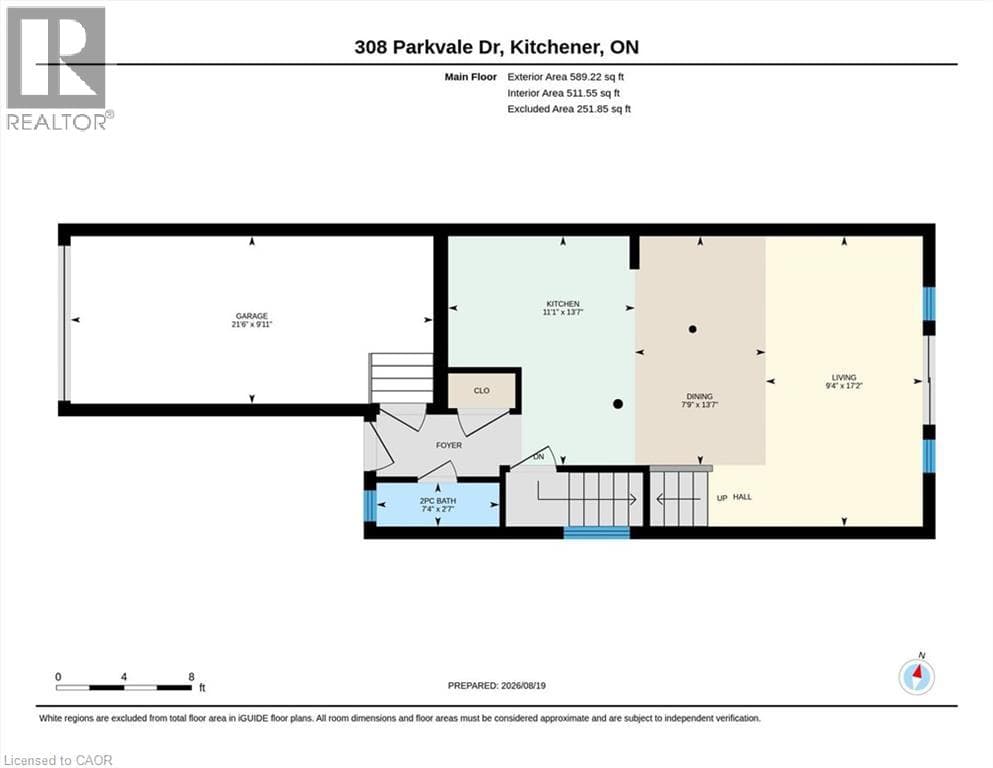 Townhouse for sale at 308 PARKVALE Drive, Huron Park, Kitchener, Ontario, photo 48