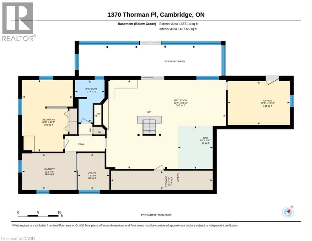 Detached for sale at 1370 THORMAN Place, Riverside, Cambridge, Ontario, photo 49