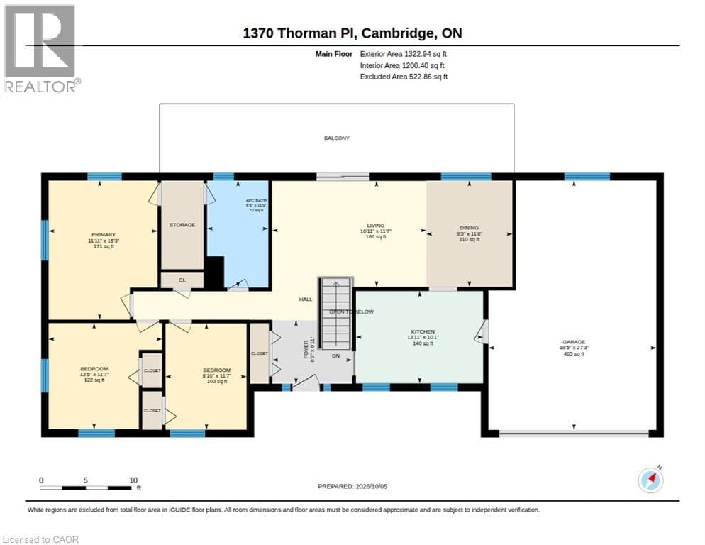 Detached for sale at 1370 THORMAN Place, Riverside, Cambridge, Ontario, photo 50