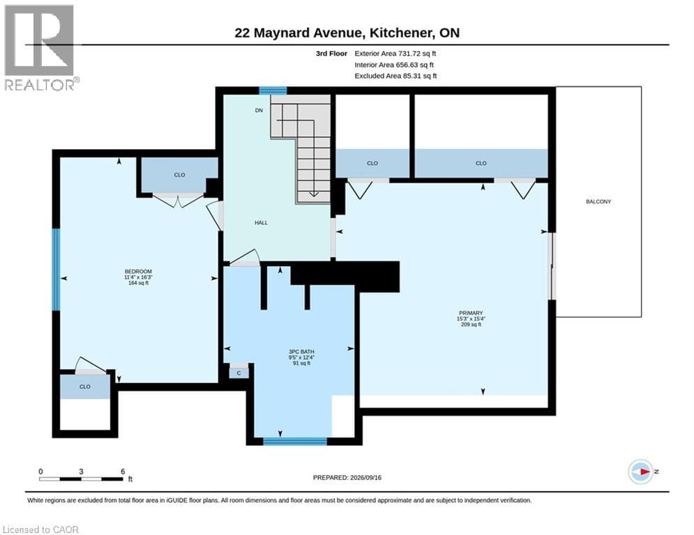 Detached for sale at 22 MAYNARD Avenue, Civic Centre, Kitchener, Ontario, photo 49