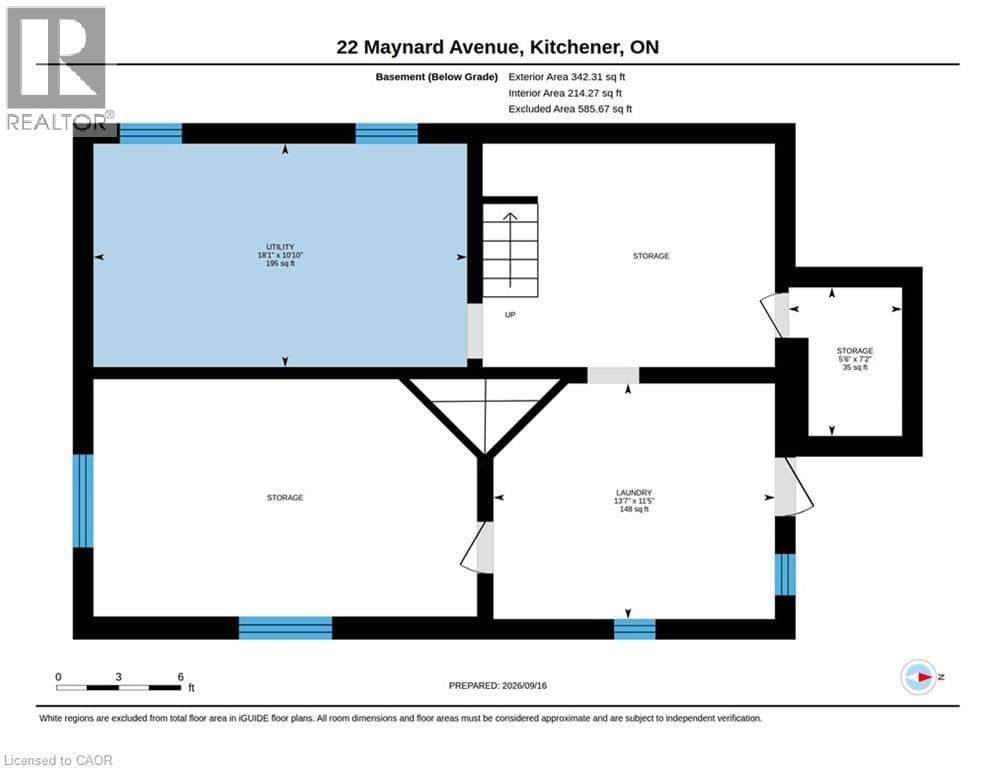 Detached for sale at 22 MAYNARD Avenue, Civic Centre, Kitchener, Ontario, photo 50