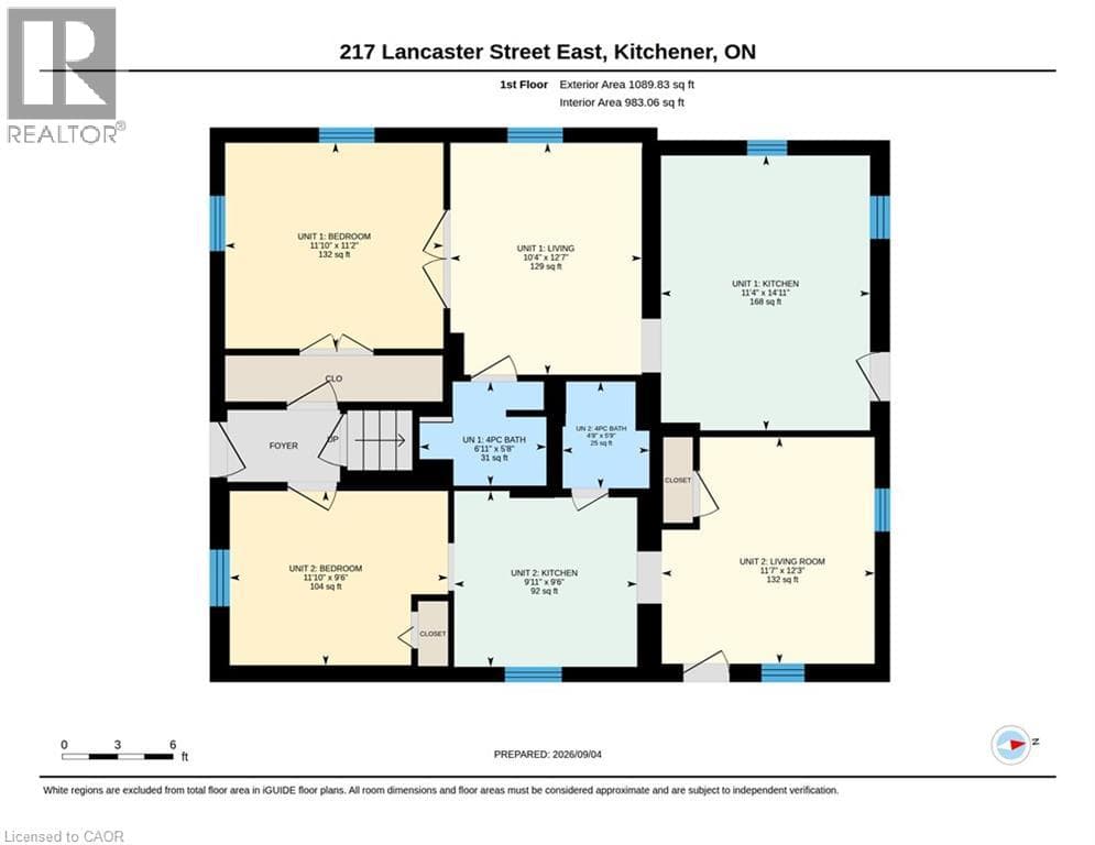 Multi-family for sale at 217 LANCASTER Street E, Central Frederick, Kitchener, Ontario, photo 34