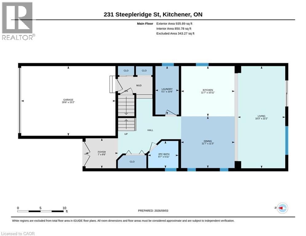 Detached for sale at 231 STEEPLERIDGE Street, Doon South, Kitchener, Ontario, photo 47