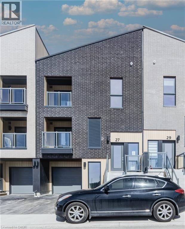Townhouse for sale at 27 URBANE Boulevard, Laurentian West, Kitchener, Ontario