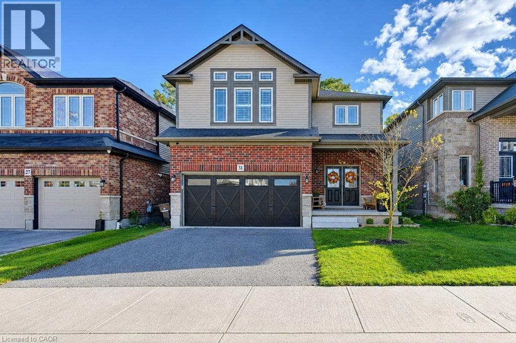 Detached for sale at 31 ELMBANK Trail, Doon South, Kitchener, Ontario, photo 2
