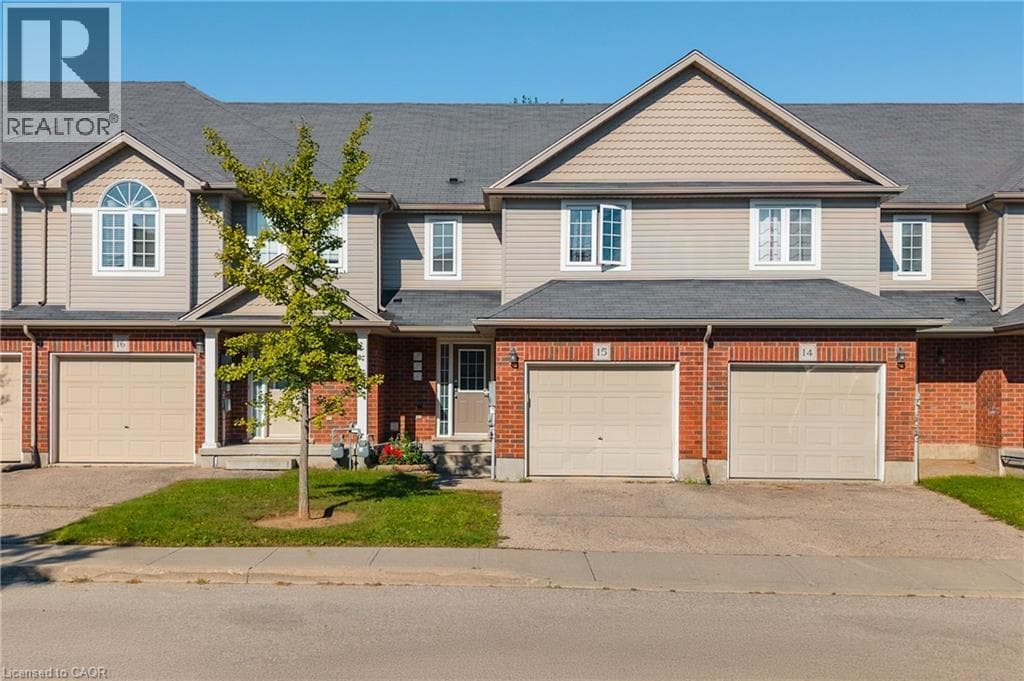 Townhouse for sale at 468 DOON SOUTH Drive Unit# 15, Doon South, Kitchener, Ontario