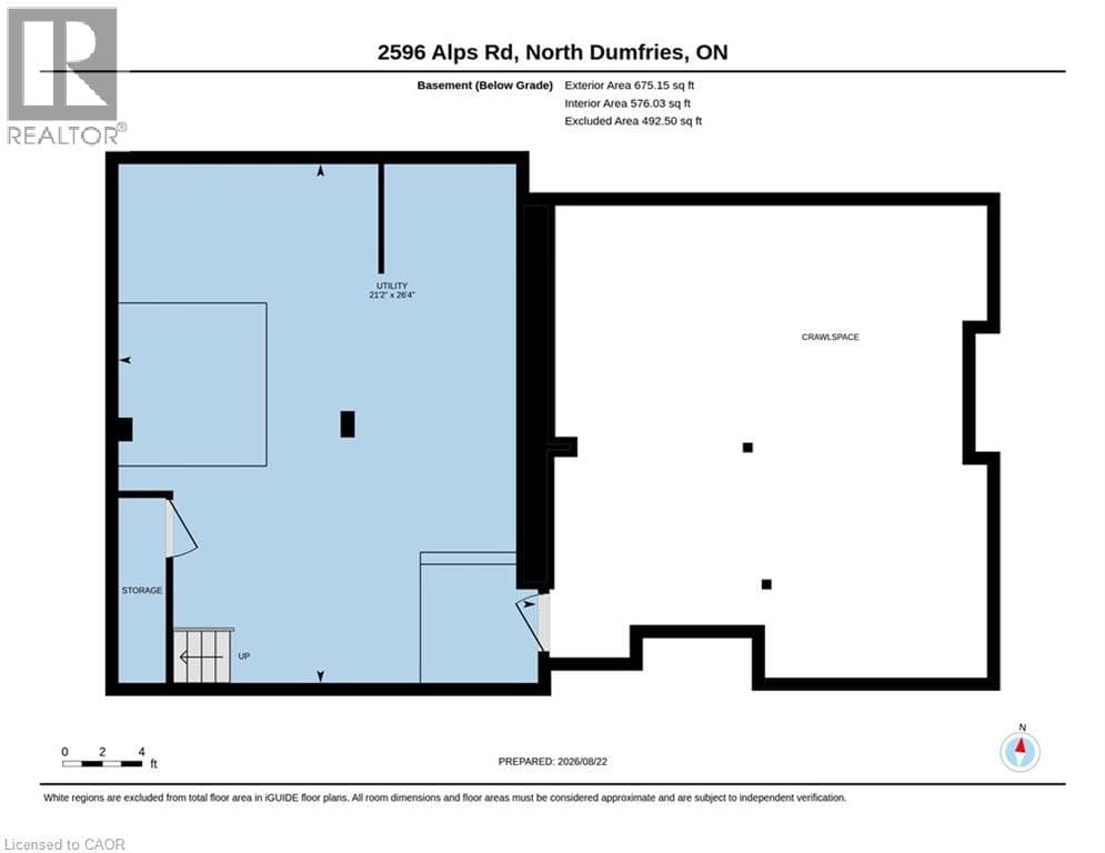 Detached for sale at 2596 ALPS Road, Ayr, North Dumfries, Ontario, photo 48