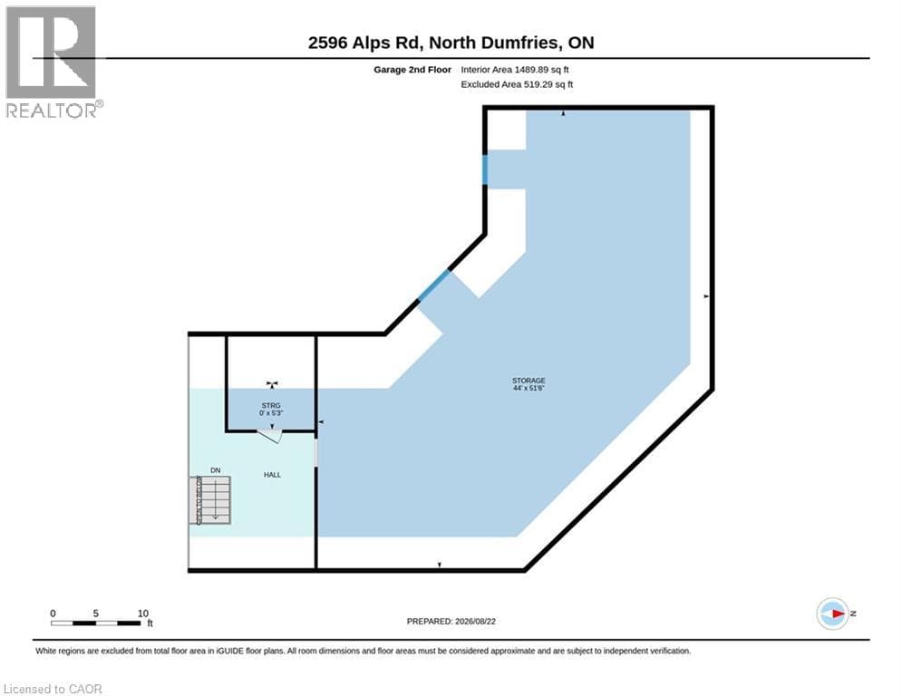Detached for sale at 2596 ALPS Road, Ayr, North Dumfries, Ontario, photo 50