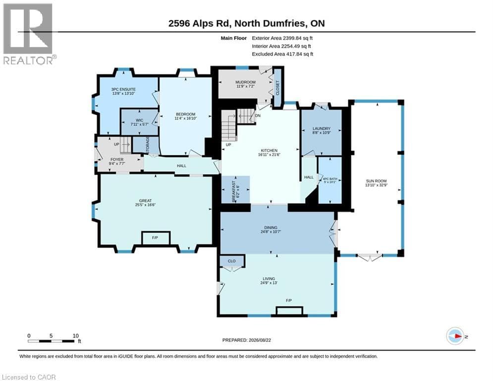 Detached for sale at 2596 ALPS Road, Ayr, North Dumfries, Ontario, photo 46