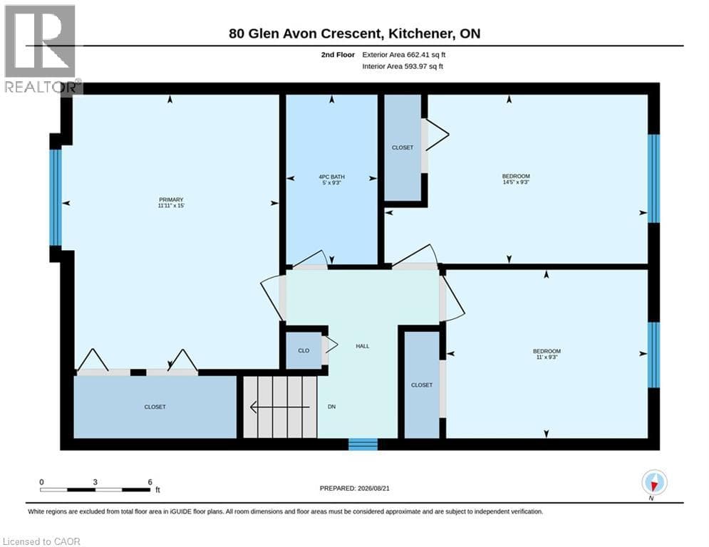 Townhouse for sale at 80 GLEN AVON Crescent, Forest Heights, Kitchener, Ontario, photo 22