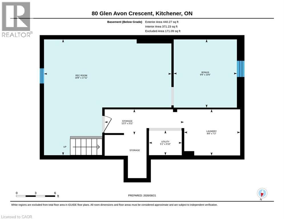 Townhouse for sale at 80 GLEN AVON Crescent, Forest Heights, Kitchener, Ontario, photo 23