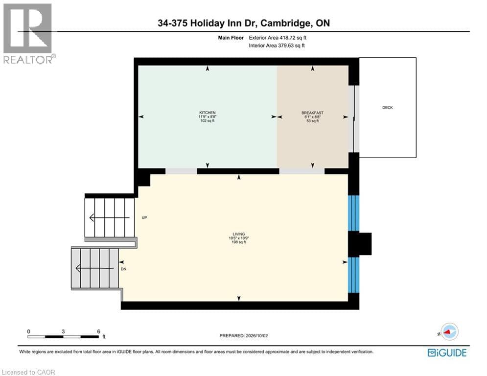 Townhouse for sale at 375 HOLIDAY INN Drive Unit# 34, Centennial, Cambridge, Ontario, photo 46