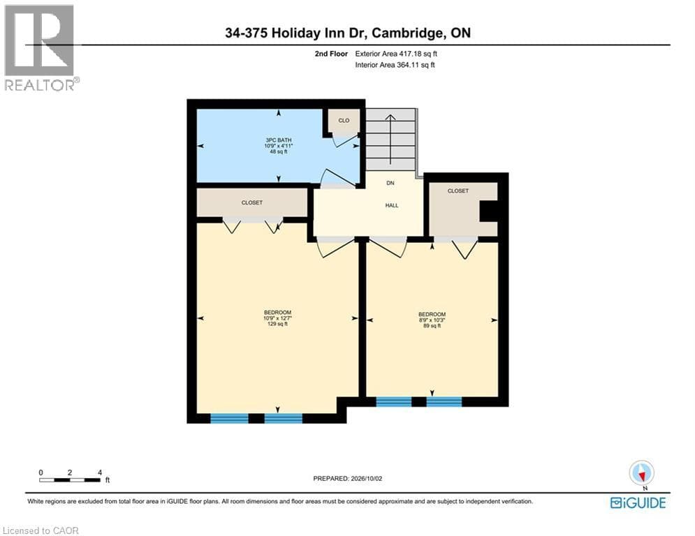 Townhouse for sale at 375 HOLIDAY INN Drive Unit# 34, Centennial, Cambridge, Ontario, photo 45