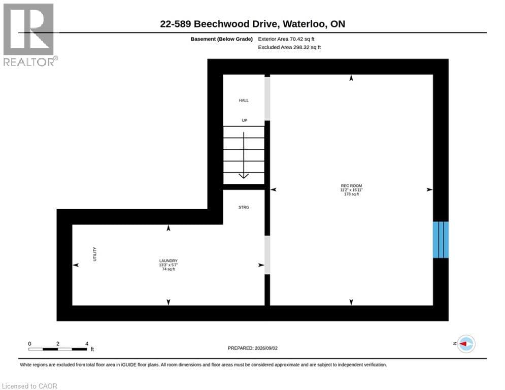 Townhouse for sale at 589 BEECHWOOD Drive Unit# 22, Rummelhardt, Waterloo, Ontario, photo 36