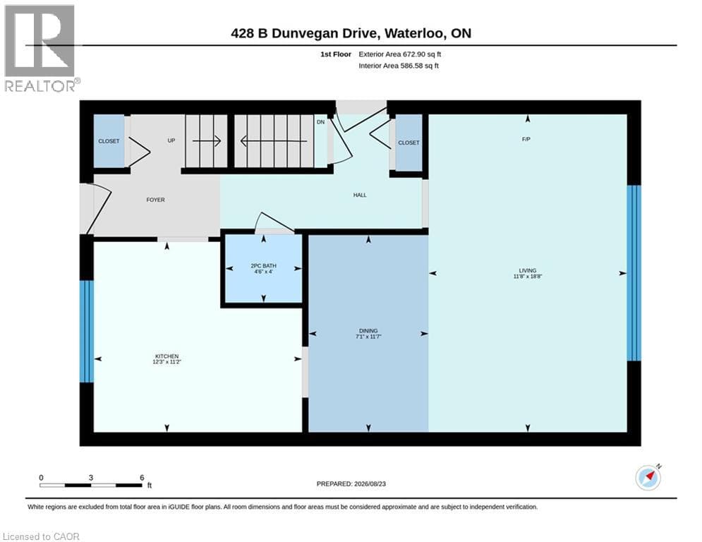Semi-detached for sale at 428B DUNVEGAN Drive, University Downs, Waterloo, Ontario, photo 21
