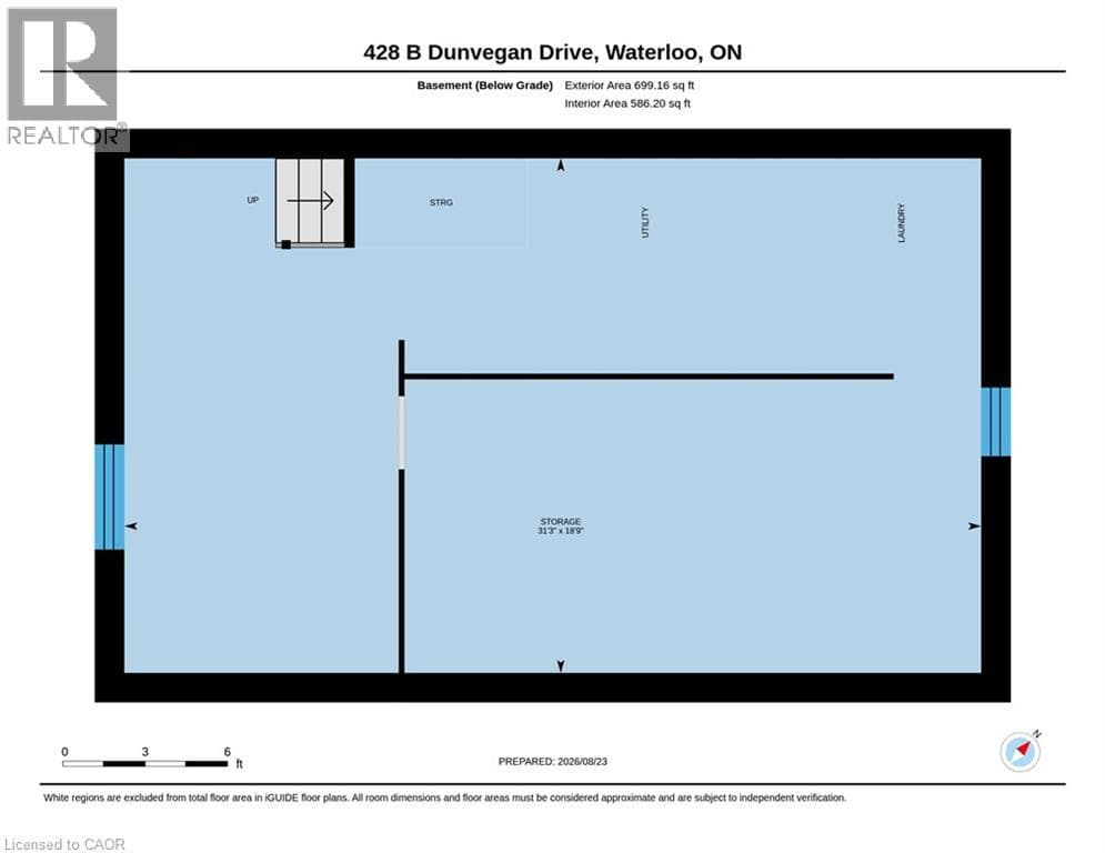 Semi-detached for sale at 428B DUNVEGAN Drive, University Downs, Waterloo, Ontario, photo 23