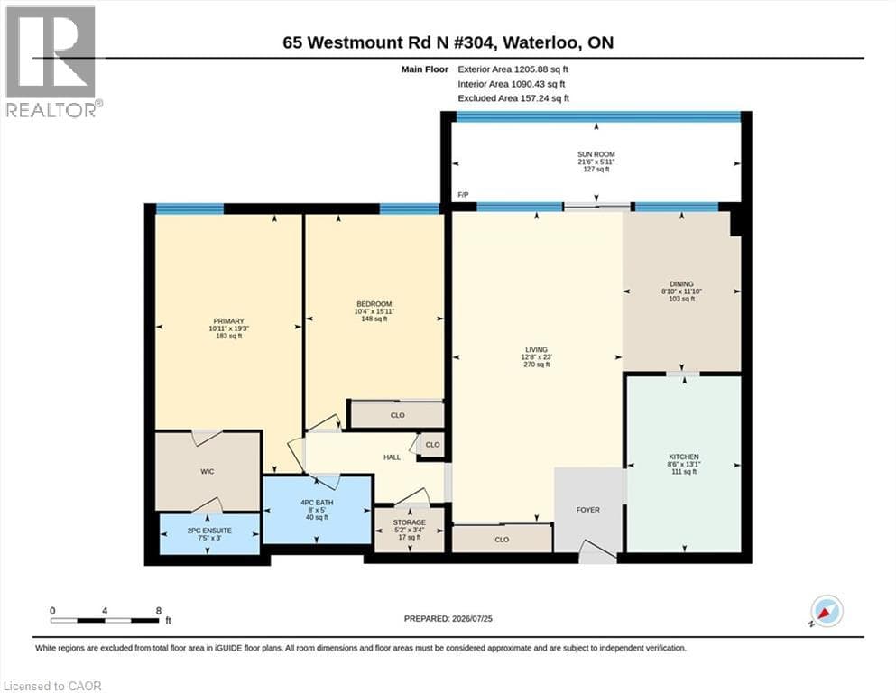 Apartment for sale at 65 WESTMOUNT Road N Unit# 304, Northdale, Waterloo, Ontario, photo 45