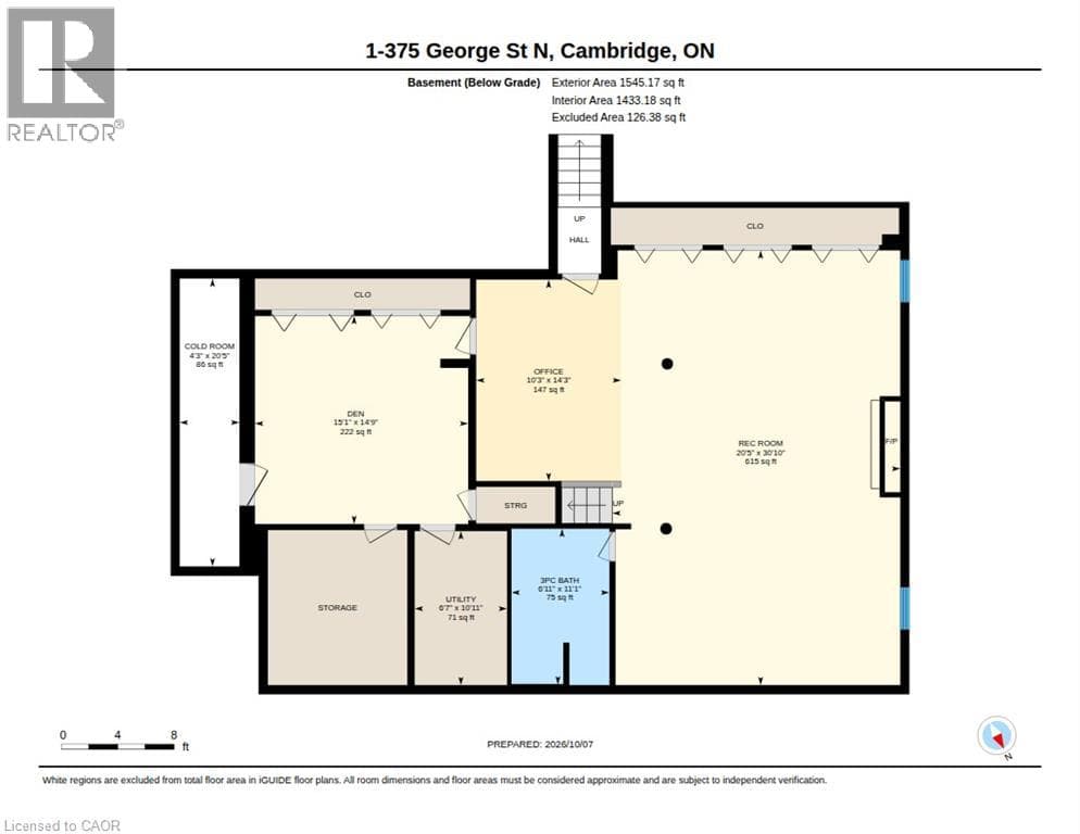 Townhouse for sale at 375 N GEORGE Street N Unit# 1, Westview, Cambridge, Ontario, photo 50