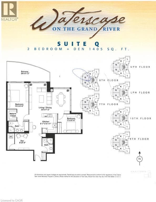 Apartment for sale at 170 WATER Street N Unit# 805, Downtown Galt, Cambridge, Ontario, photo 48