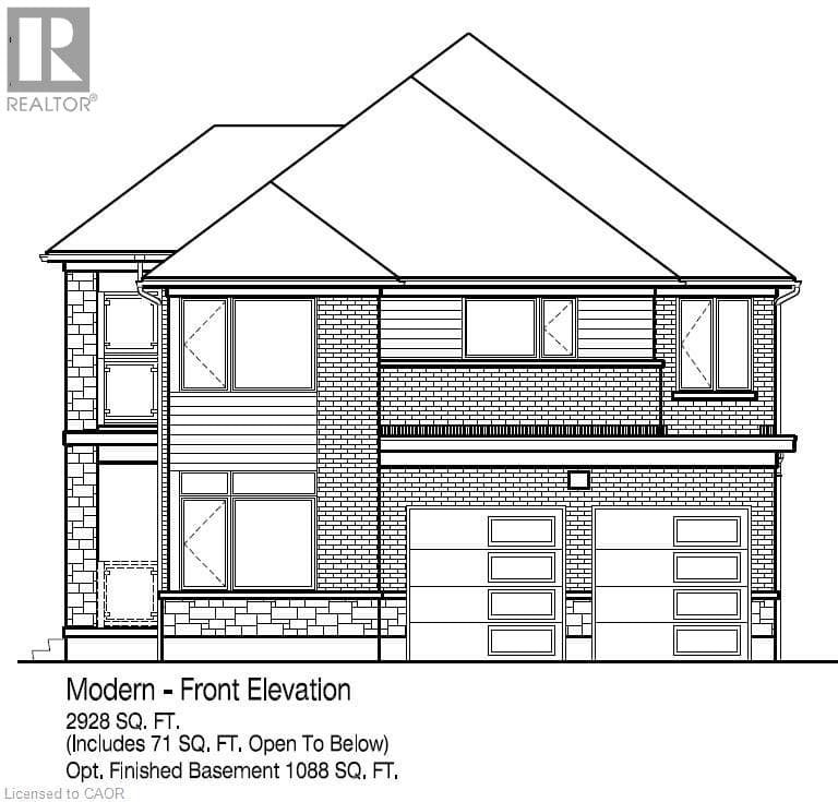 Detached for sale at 3 WILD CHICORY Street Unit# Lot 0037, Doon South, Kitchener, Ontario, photo 2