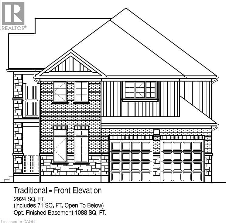 Detached for sale at 2 PINE WARBLER Street Unit# Lot 0036, Doon South, Kitchener, Ontario, photo 2