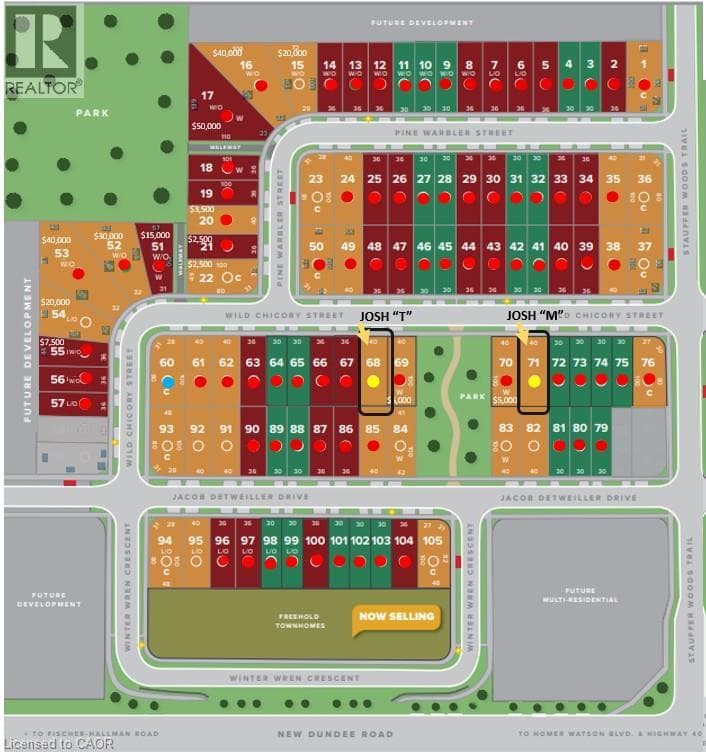 Detached for sale at 2 PINE WARBLER Street Unit# Lot 0036, Doon South, Kitchener, Ontario, photo 9