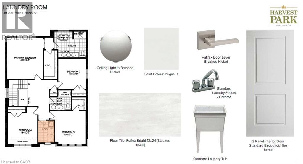 Detached for sale at 22 WILD CHICORY Street Unit# Lot 0071, Doon South, Kitchener, Ontario, photo 13