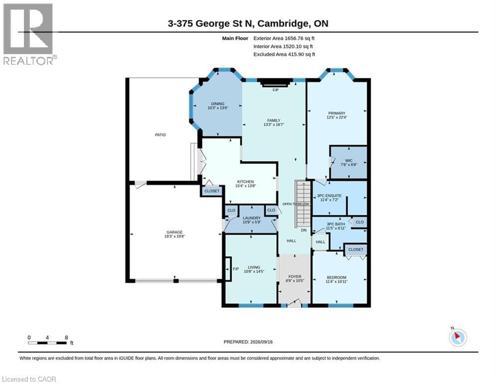 Townhouse for sale at 375 GEORGE Street N Unit# 3, Westview, Cambridge, Ontario, photo 48