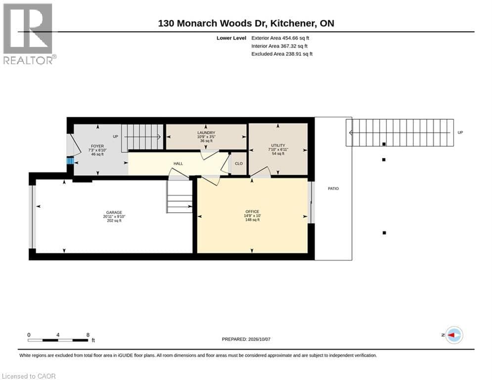 Townhouse for sale at 120 MONARCH WOODS Drive, Doon South, Kitchener, Ontario, photo 50