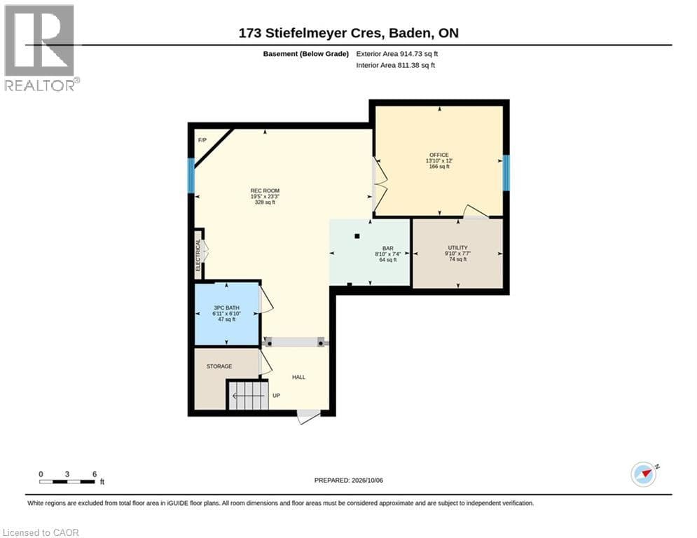 Detached for sale at 173 STIEFELMEYER Crescent, Baden, Wilmot, Ontario, photo 48