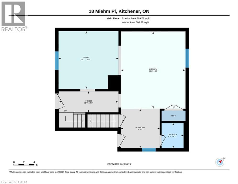 Semi-detached for sale at 18 MIEHM Place, Civic Centre, Kitchener, Ontario, photo 33