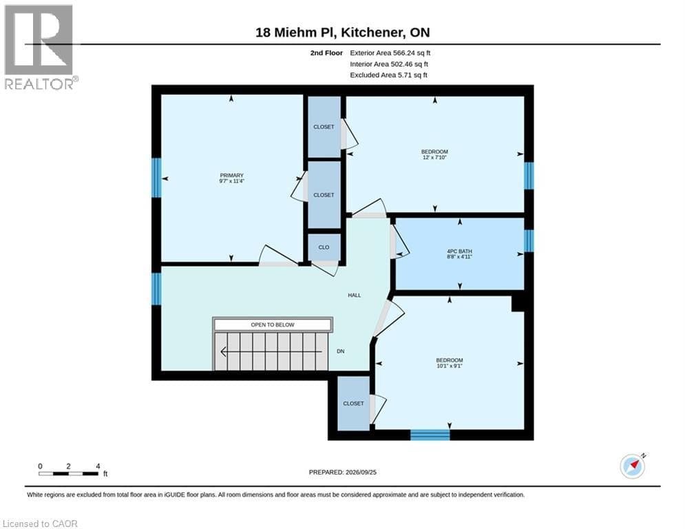 Semi-detached for sale at 18 MIEHM Place, Civic Centre, Kitchener, Ontario, photo 34