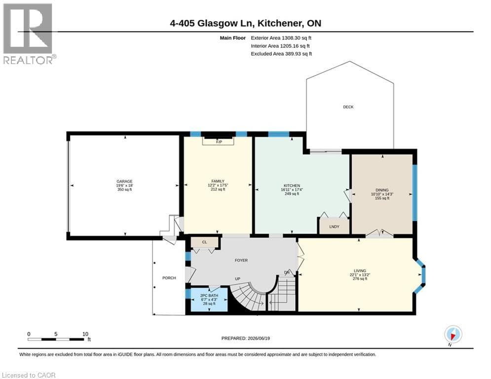 Townhouse for sale at 405 GLASGOW Street Unit# 4, Westmount, Kitchener, Ontario, photo 45