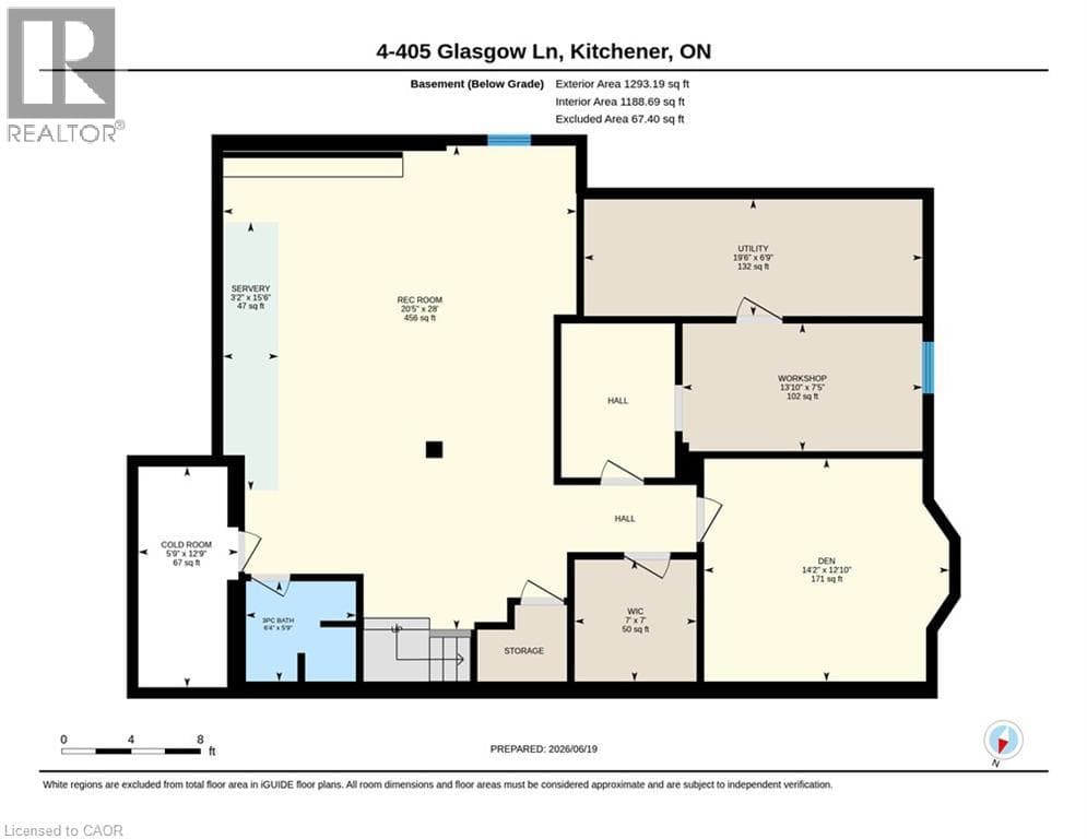 Townhouse for sale at 405 GLASGOW Street Unit# 4, Westmount, Kitchener, Ontario, photo 47