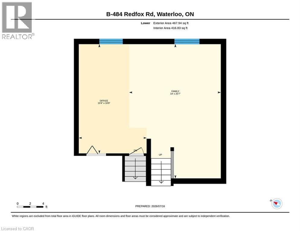 Semi-detached for sale at 484 REDFOX Road Unit# B, Foxhunt, Waterloo, Ontario, photo 22