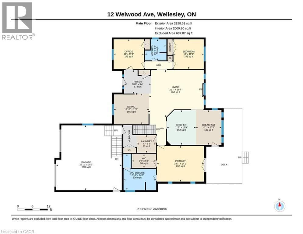Detached for sale at 12 WELWOOD Avenue, Wellesley, Wellesley, Ontario, photo 49