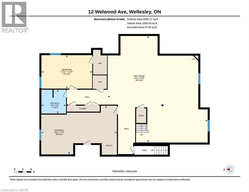 Detached for sale at 12 WELWOOD Avenue, Wellesley, Wellesley, Ontario, photo 50