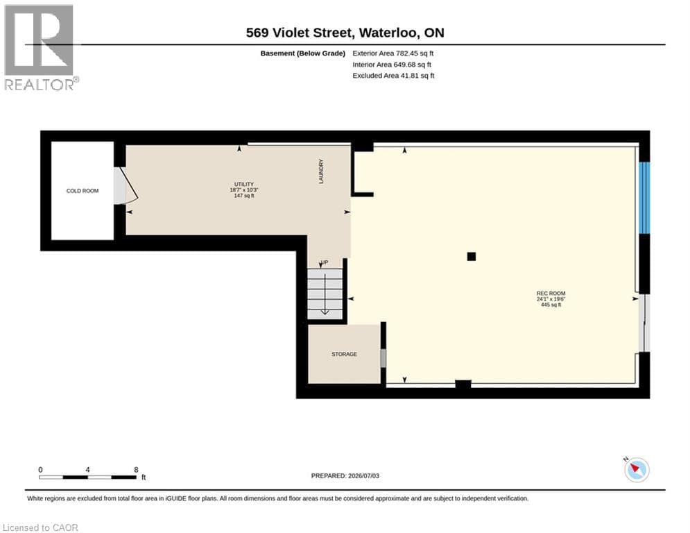 Detached for sale at 569 VIOLET Street, Laurel Creek, Waterloo, Ontario, photo 33