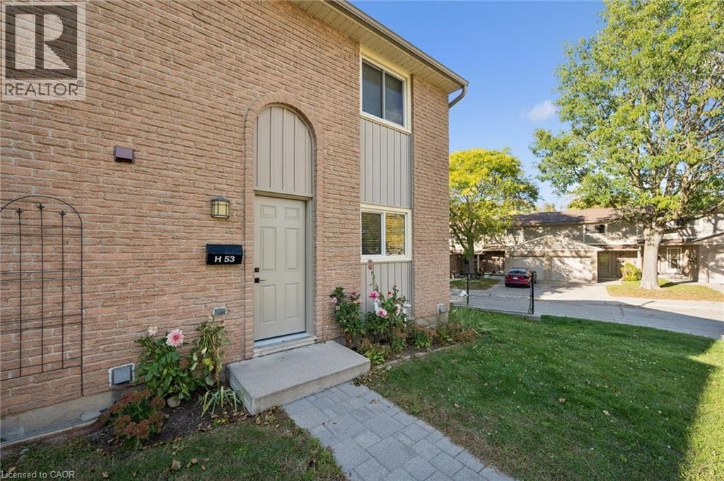 Townhouse for sale at 223 PIONEER Drive W Unit# H53, Pioneer Park, Kitchener, Ontario, photo 4